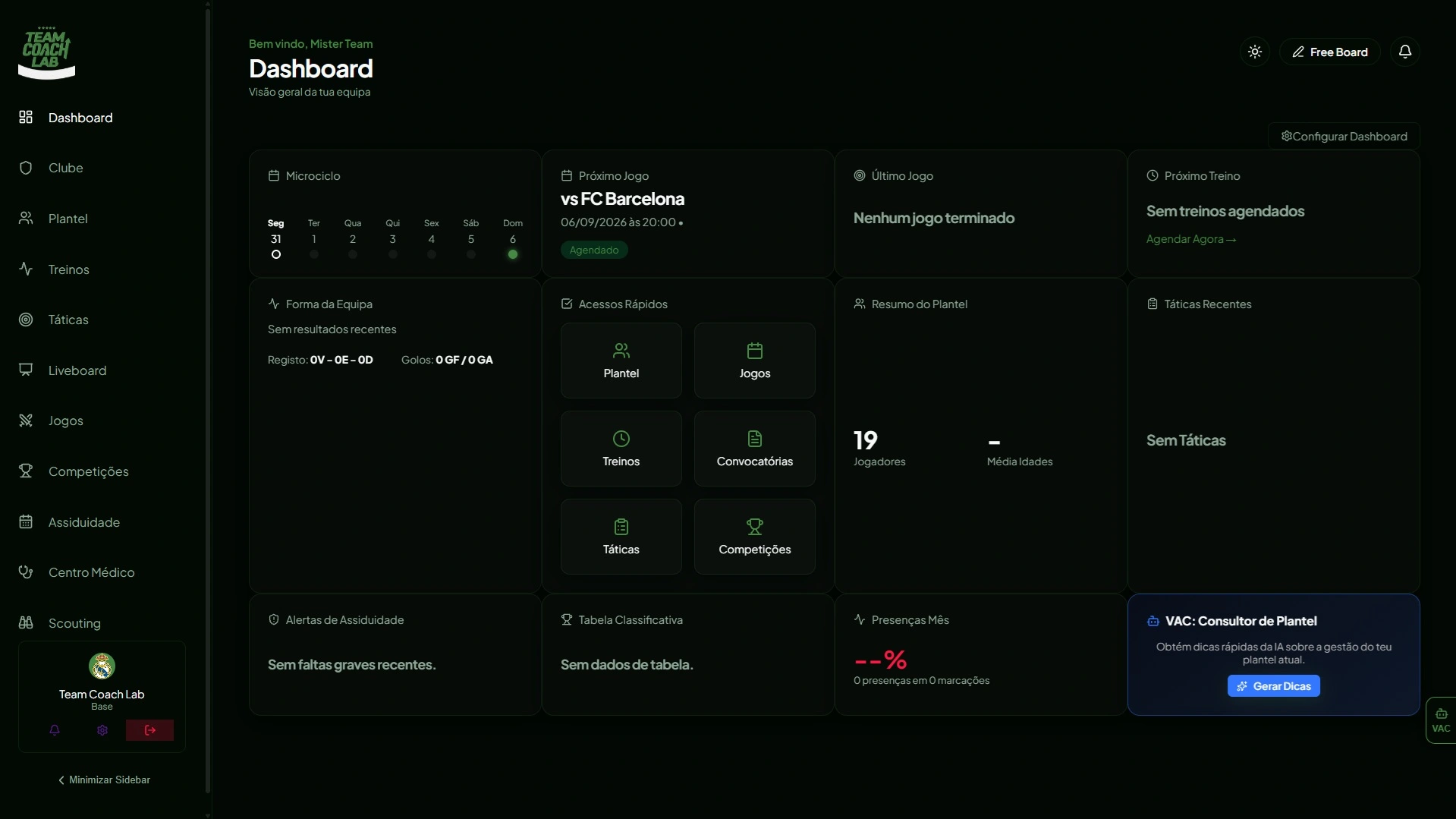 App Dashboard